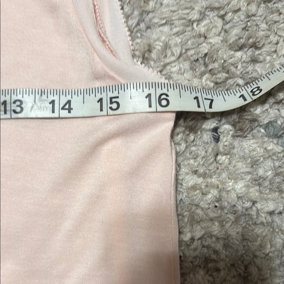 LOFT Orange Pink Tank Top Silky Sheen - Picture 7 of 8